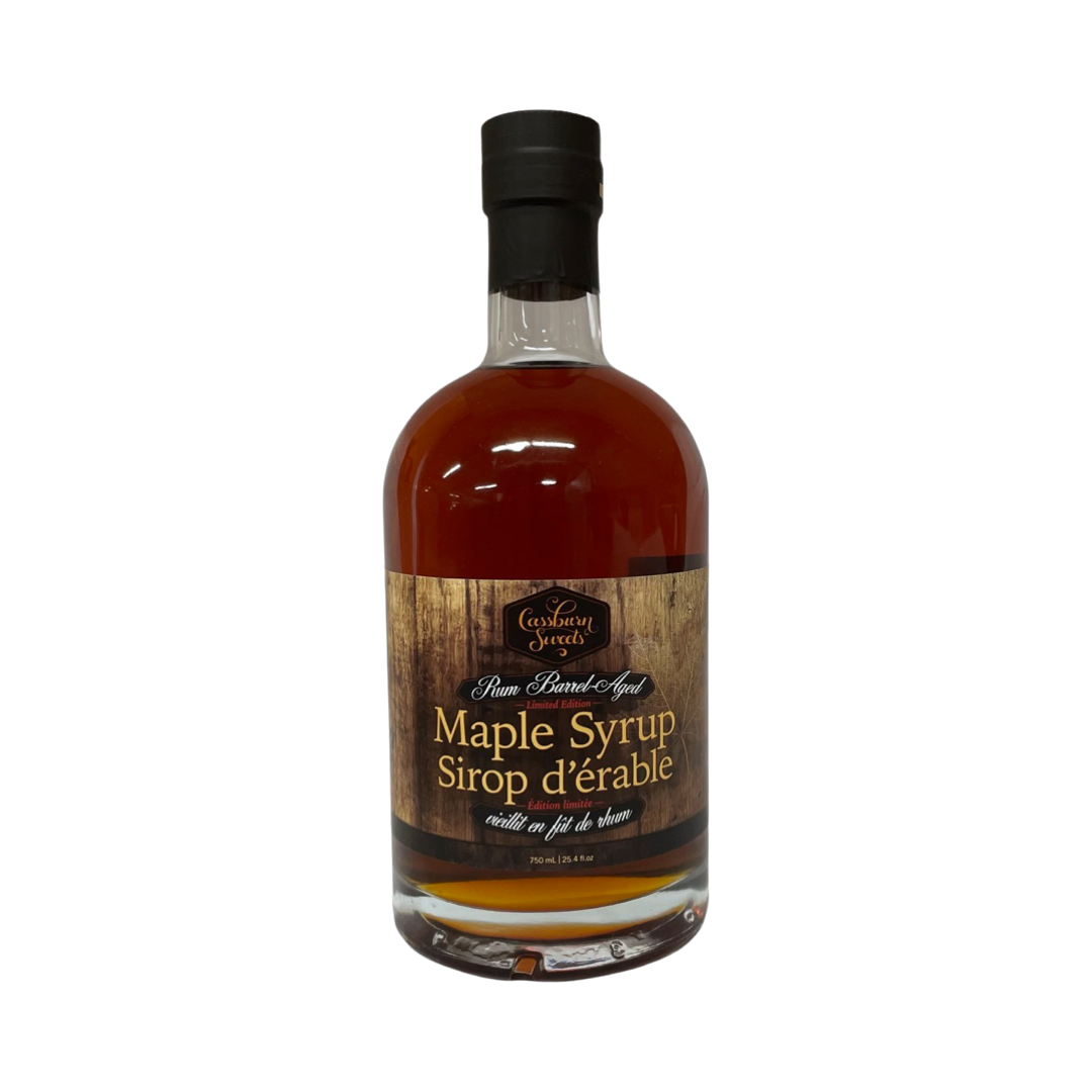 Sirop d'érable vieilli en fût de rhum