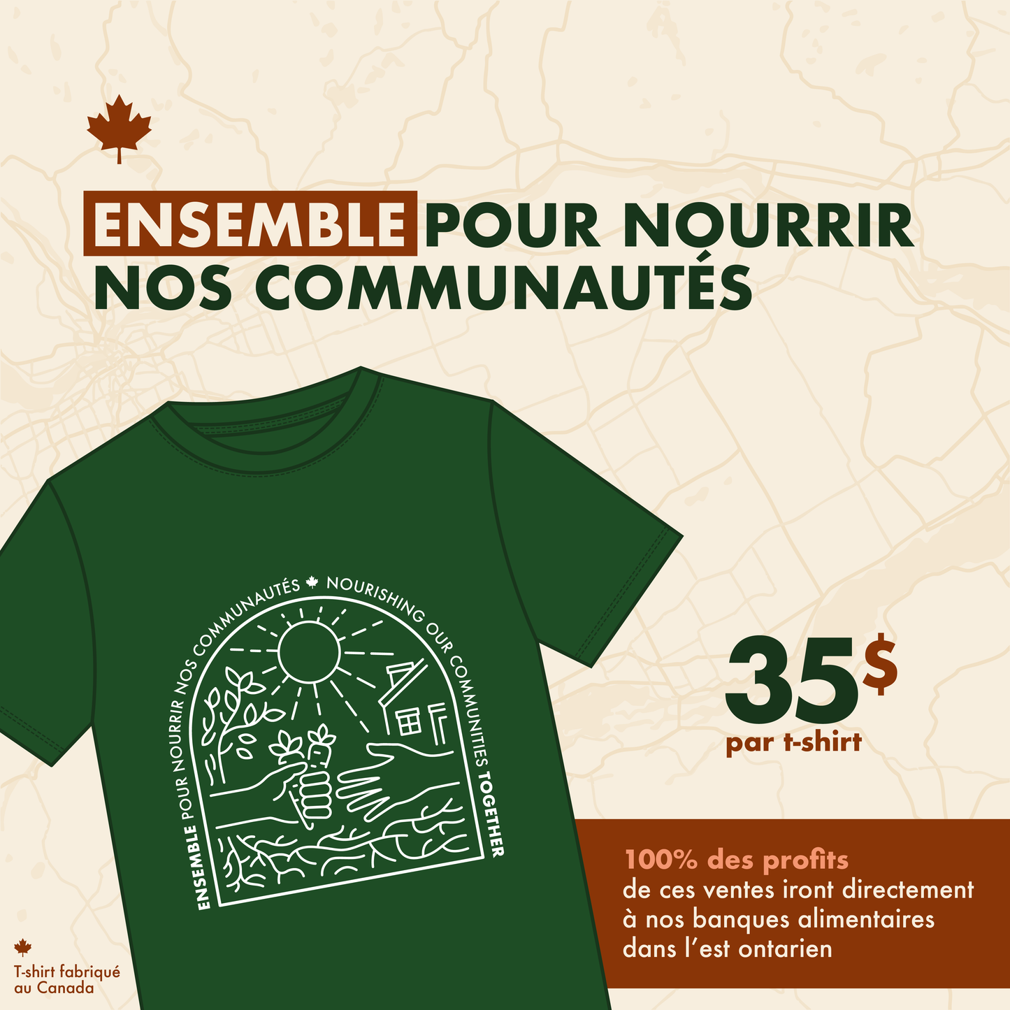 Nourishing Our Communities T-Shirt (Pre-Order)