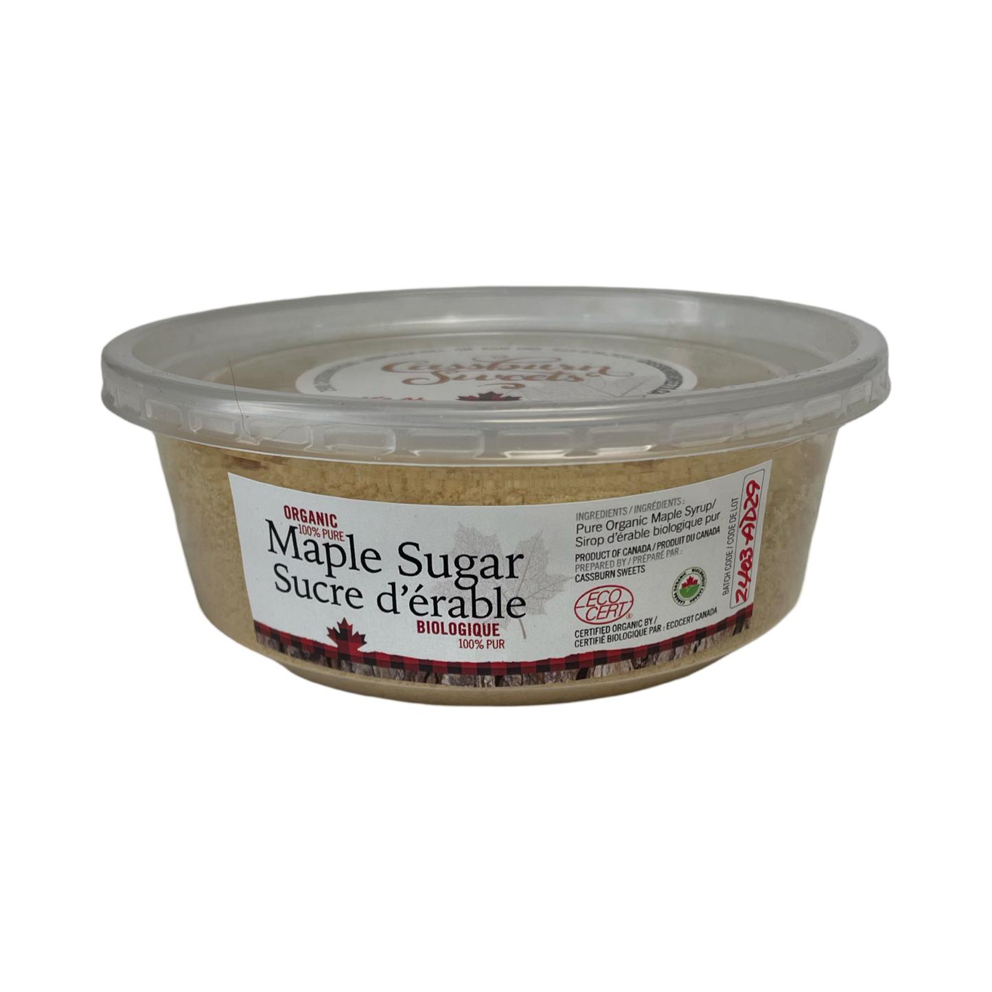 Organic Maple Sugar